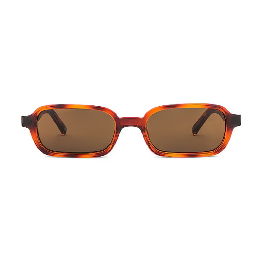 Le Specs Pilferer in Toffee Tort & Brown Mono